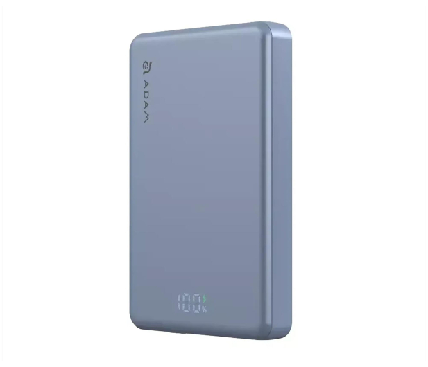 Adam Elements Slim 10 000 mAh 60W MagSafe USB-C do USB-C niebieski - 1426123 - zdjęcie